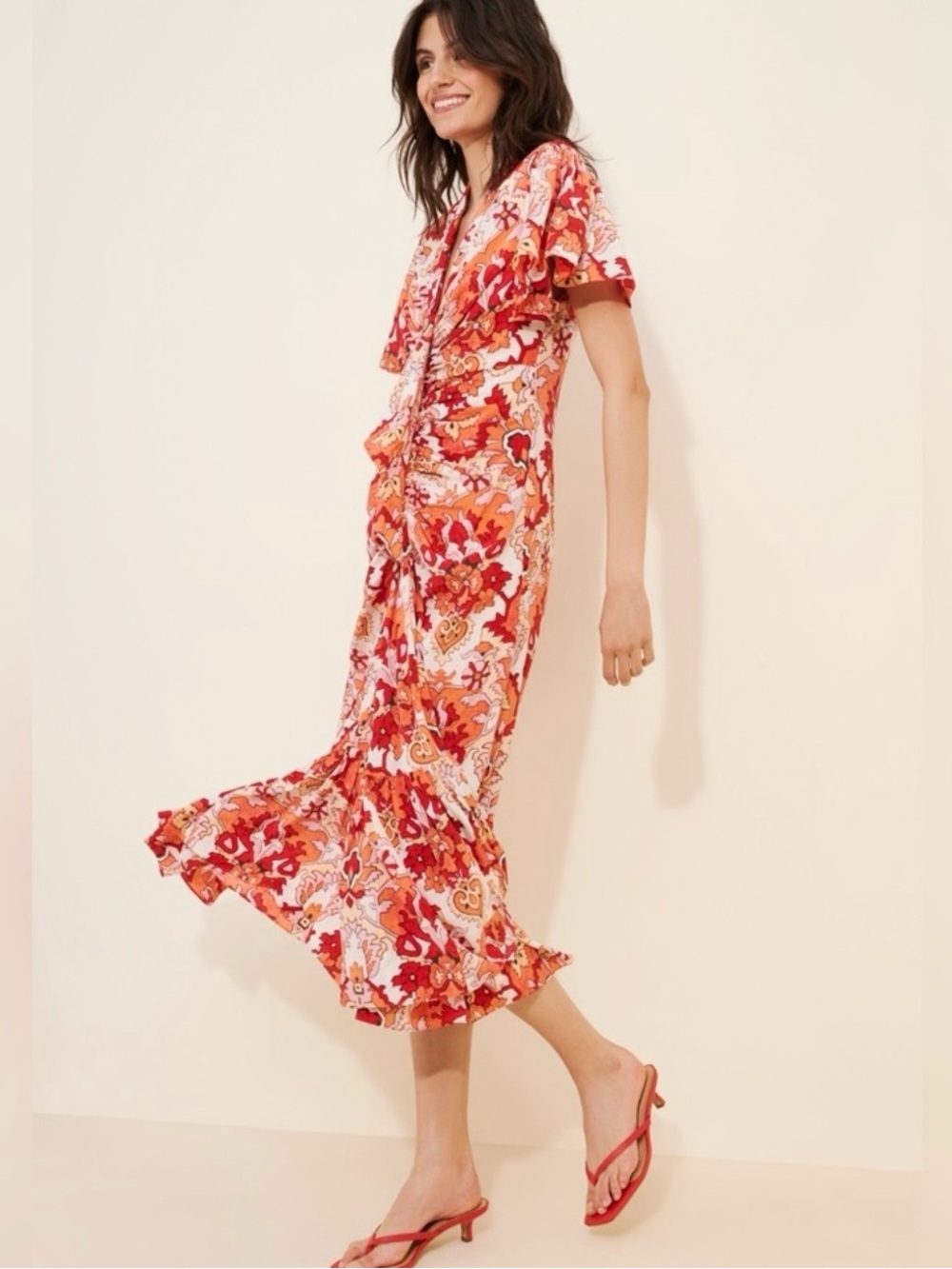 Cinq a Sept Damask Peeta Dress - Picture 2 of 7